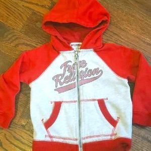 True Religion Hoodie Size 2T